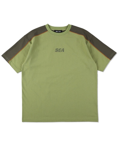 WIND AND SEA（ウィンダンシー） tシャツ SEA Logo Piping Tee メンズ