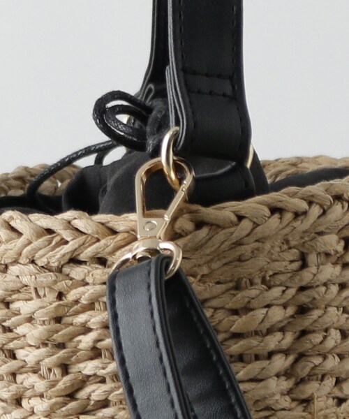 INDIVI GALLEST ハンドバッグ 立体フリル編みバッグ : ZOZOTOWN Yahoo