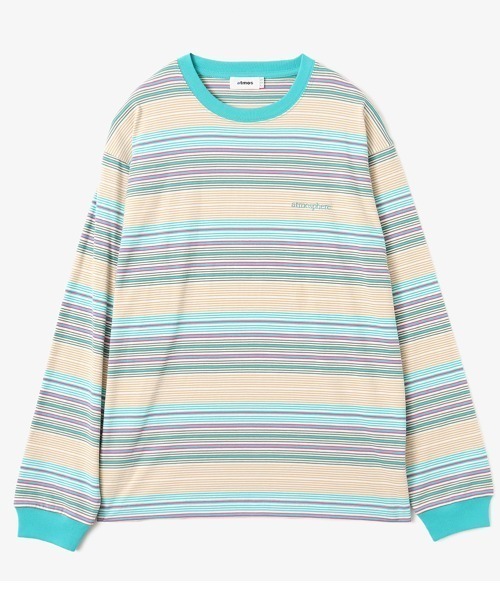「atmos」 長袖Tシャツ L グリーン メンズ_画像3