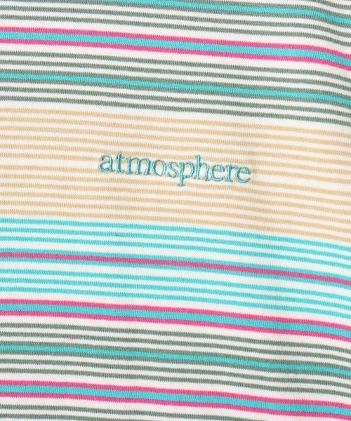 「atmos」 長袖Tシャツ L グリーン メンズ_画像6