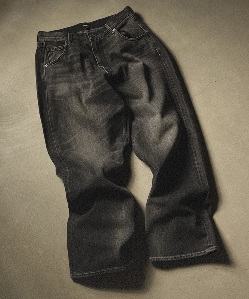 HUF（ハフ） デニムパンツ 36inch ブラック系その他 メンズ : ZOZOTOWN