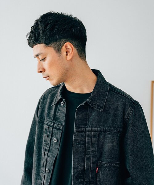 Levi's（リーバイス） デニムジャケット X-SMALL ブラック メンズ