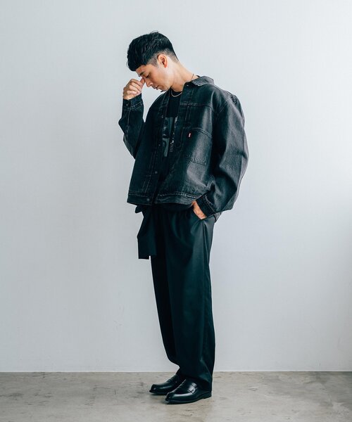 Levi's（リーバイス） デニムジャケット X-SMALL ブラック メンズ