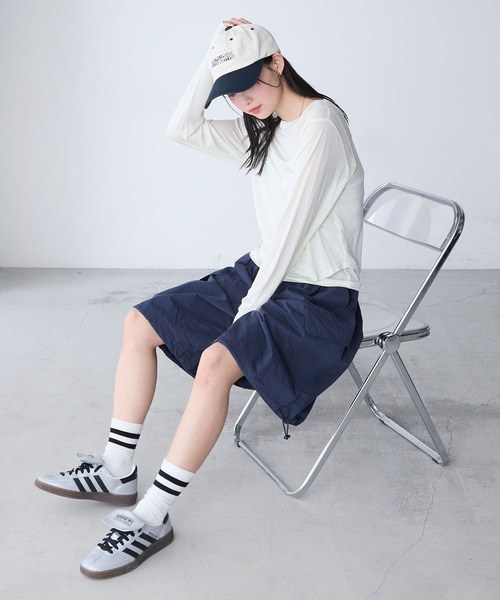 「forksy.」 カーゴパンツ FREE オフホワイト レディース_画像3