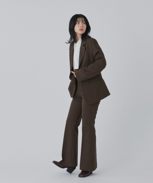 「17HR」 パンツ MEDIUM ブラウン レディース_画像6