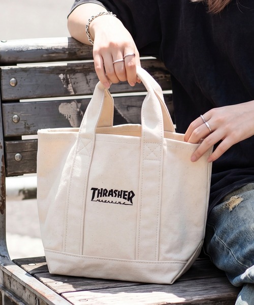 THRASHER（スラッシャー） トートバッグ 「THRASHER/スラッシャー