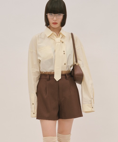 「loin nuit」 ショートパンツ FREE グレー レディース_画像6