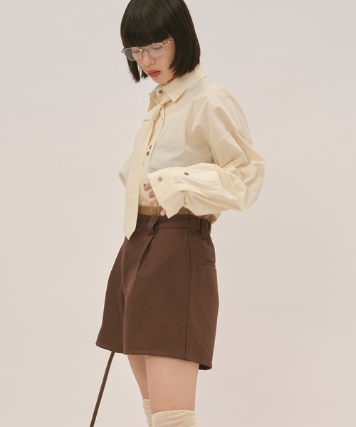 「loin nuit」 ショートパンツ FREE グレー レディース_画像8