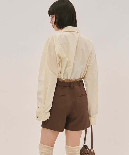 「loin nuit」 ショートパンツ FREE グレー レディース_画像9