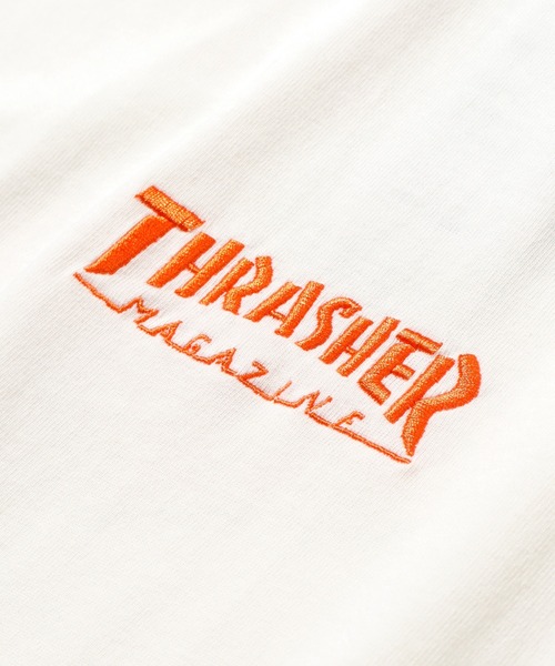 「THRASHER」 長袖Tシャツ LL ホワイト メンズ_画像7
