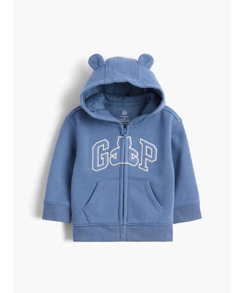 GAP（ギャップ） ヴィンテージソフト ブラナンベア GAPロゴ ジップ 