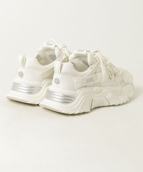 「STEVE MADDEN」 ローカットスニーカー 23.0cm ホワイト レディース_画像2