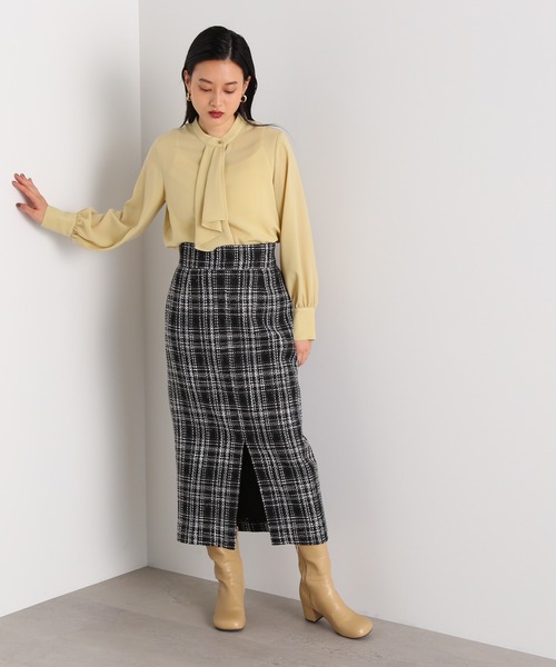 「N.(N. Natural Beauty Basic)」 長袖ブラウス MEDIUM ホワイト レディース_画像4