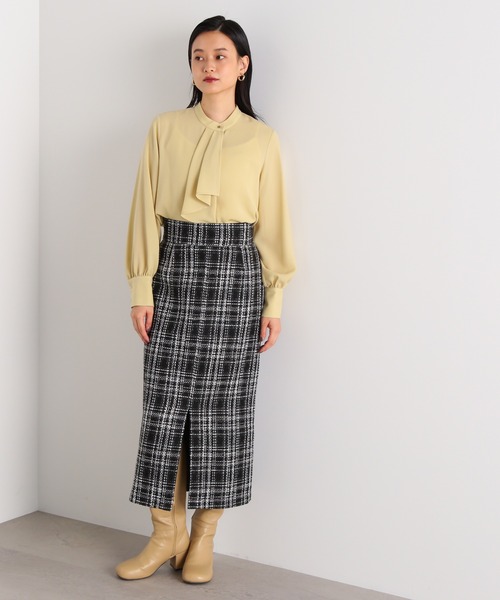 「N.(N. Natural Beauty Basic)」 長袖ブラウス MEDIUM ホワイト レディース_画像7