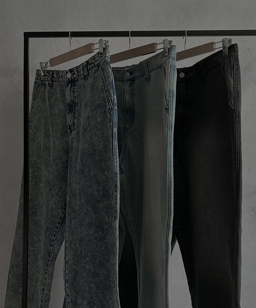 「SERACE」 デニムパンツ S ブラック メンズ_画像3