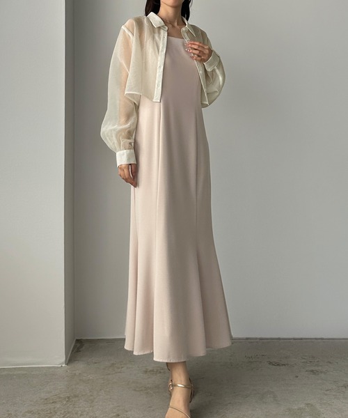 「Louere」 長袖シャツ LARGE ブラック レディース_画像5