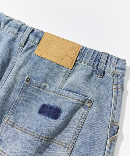 NAUTICA（ノーティカ） ワイドパンツ ジーンズ スーパーワイド カーブ