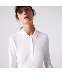 「LACOSTE」 長袖ポロシャツ 38 グレー レディース 楽天市場】ポロシャツ ラコステ 長袖（レディースファッション