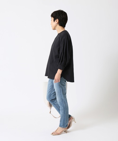 当社の パンツ デニム ジーンズ Yanuk ヤヌーク Ruth スリムテーパード デニムパンツ Ssb ジーンズ デニム カラー ブルー Reflect Com Pl