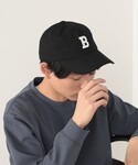キャップ 帽子 「ユニセックス」フェルト Bロ...の詳細画像4