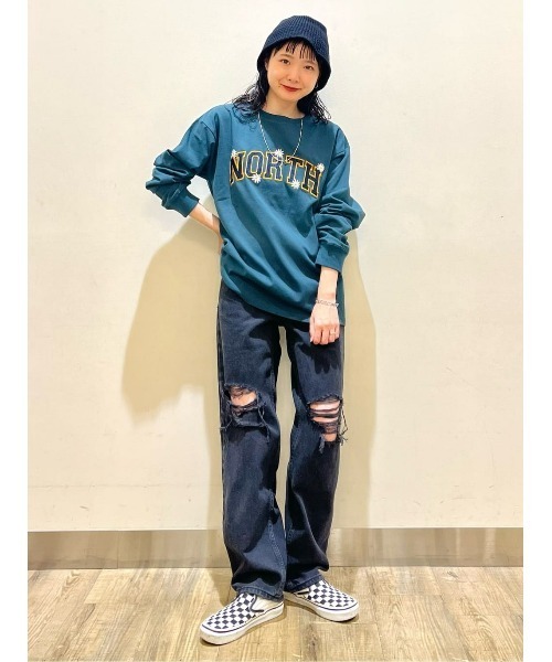 BACK NUMBER メンズ tシャツ Tシャツ 「BACK NUMBER」刺繍