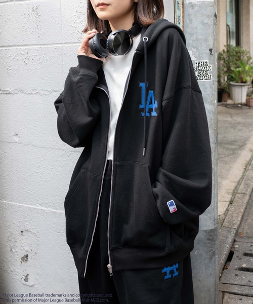 パーカー Wego Mlb別注 ルーズzipパーカー Zozotown Yahoo 店 通販 Yahoo ショッピング