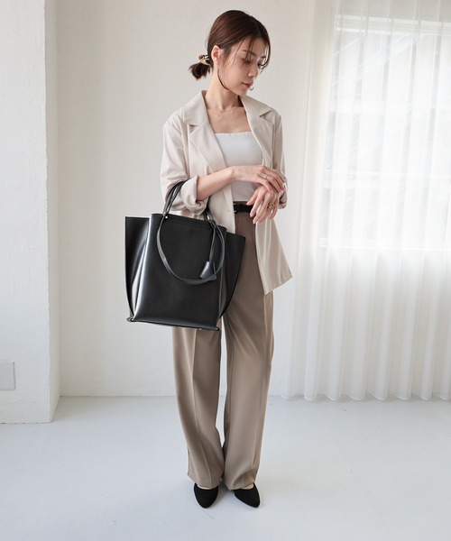 MIAN（ミアン） トートバッグ LILY / 縦型A4トートバッグ レディース