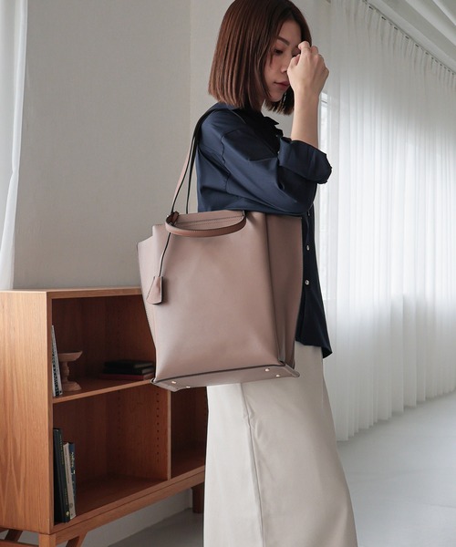 MIAN（ミアン） トートバッグ LILY / 縦型A4トートバッグ レディース