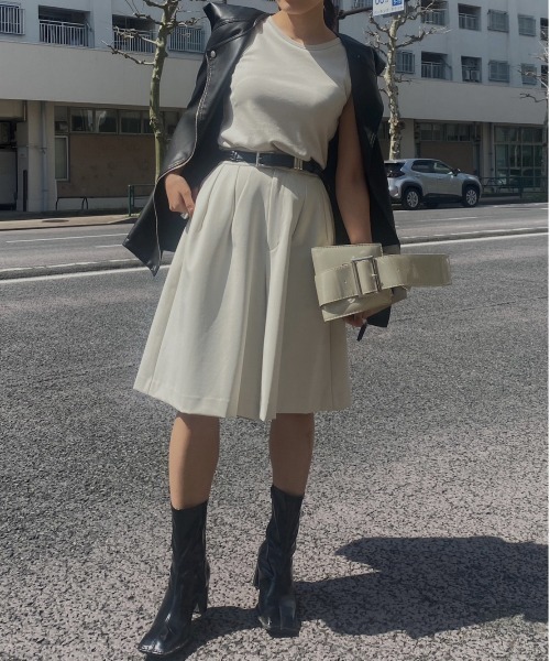 Ameri パンツ OTONA HALF PANTS WITH TANK SETUP レディース 