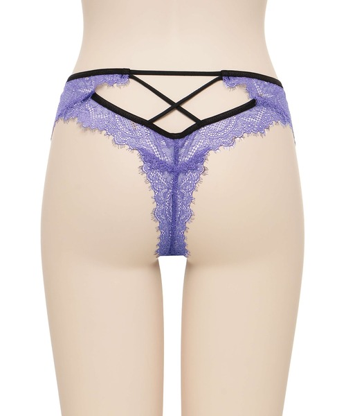 RAVIJOUR シアーアイラッシュ 上下セット D65Tバック Sサイズ 新品 RAVIJOUR ショーツ シアーアイラッシュ バックホールTバック