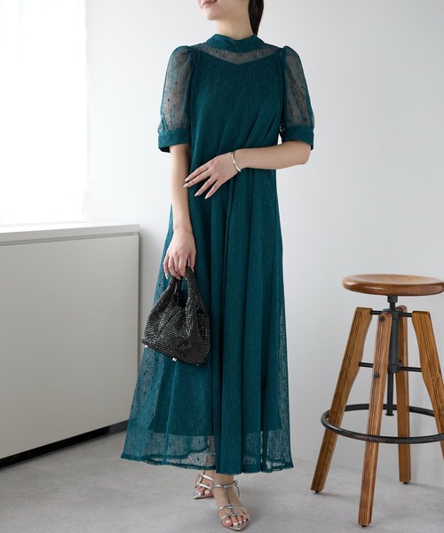 PREFERIR（プレフェリール） ドレス バックリボン レース 結婚式