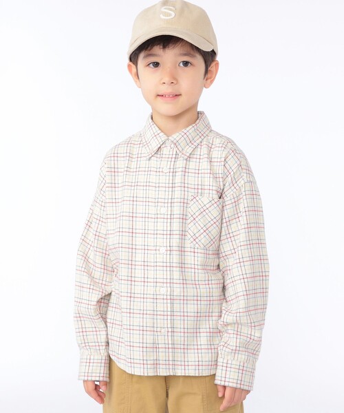 SHIPS キャップ 帽子 KIDS:ワッペン ウォッシュ ツイル キッズ