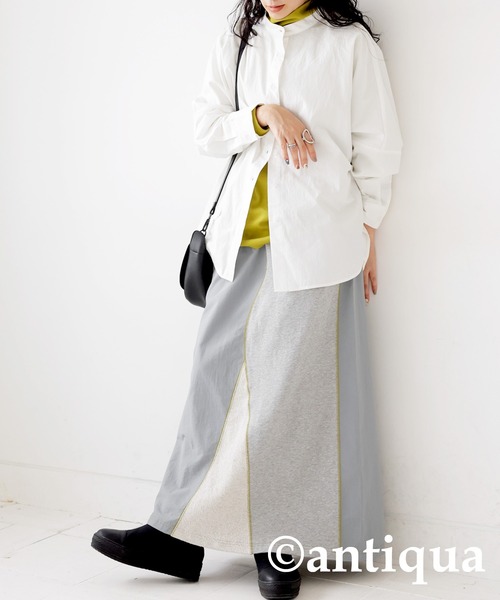 antiqua スカート ドッキングデザインスカート : ZOZOTOWN Yahoo
