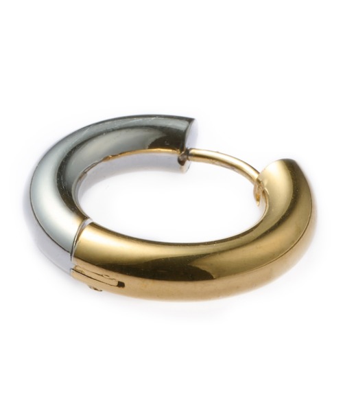 CENE（セネ） ピアス 「CENE」セネ/バイカラーフープピアス レディース