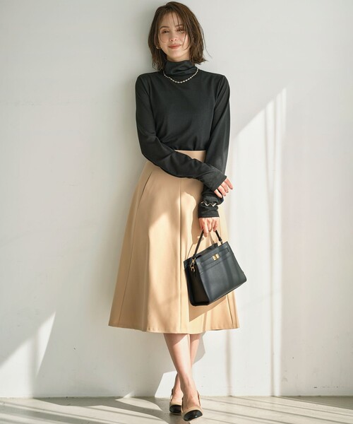 組曲（KUMIKYOKU） スカート 「洗える・シワになりにくい」GEMINI