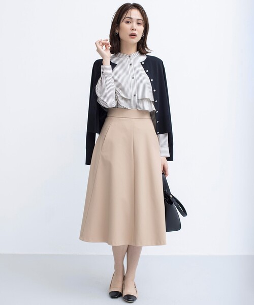 組曲（KUMIKYOKU） スカート 「洗える・シワになりにくい」GEMINI