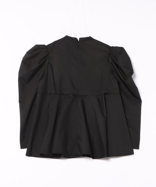 ブラウス シャツ Eブロードペプラムタックフレアブラウス レディース STYLEBLOCK ブラウス シャツ Eブロードペプラムタックフレア