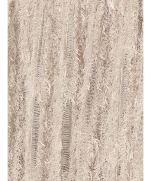 anuans（アニュアンス） ブラウス シャツ チュールジャガード2WAY