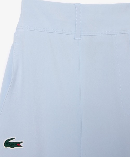 チノパン UPF30+ UVカット センタークリース ストレッチテーパードスリムパンツ / ゴルフパンツ レディースの画像