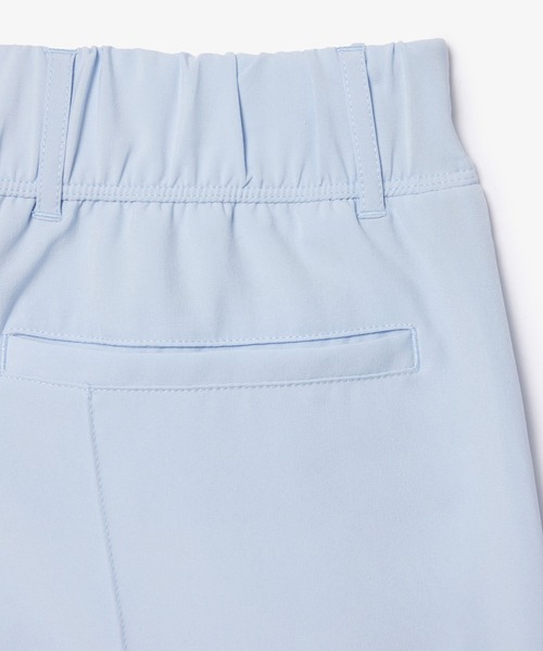 チノパン UPF30+ UVカット センタークリース ストレッチテーパードスリムパンツ / ゴルフパンツ レディースの画像