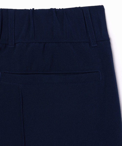 チノパン UPF30+ UVカット センタークリース ストレッチテーパードスリムパンツ / ゴルフパンツ レディースの画像