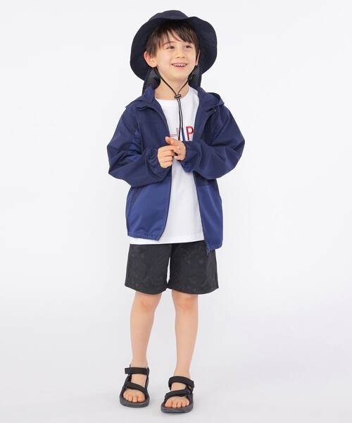 SHIPS KIDS 虫除け(インセクトシールド) UVカット パーカー SHIPS（シップス） コート アウター SHIPS KIDS:100〜150cm /「虫除け