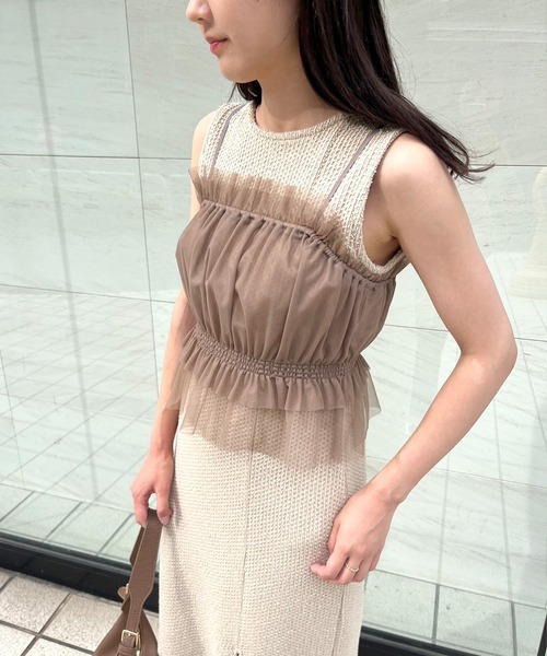 Stylevoice for xxx ワンピース 「kannaさんコラボ」Iラインカット 