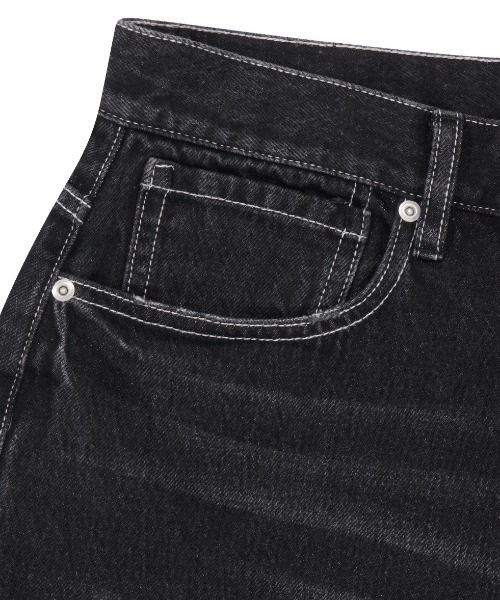 【YESEYESEE】★ベース5ポケット デニムショートパンツ ★ YESEYESEE]☆24SS☆韓国人気☆Basal 5 Pockets Denim Shorts