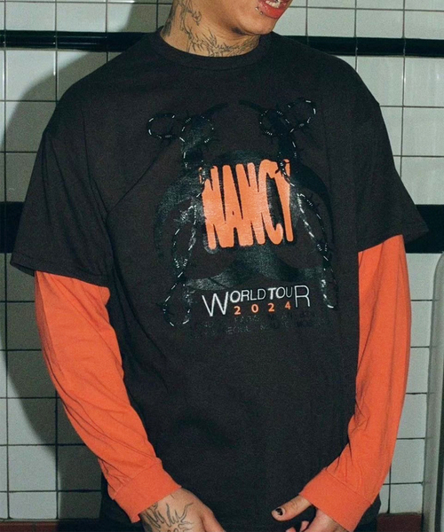 Nancy Tシャツ tシャツ Tシャツ 「nancy/ナンシー」DIARY TEE NA064：Tシャツ