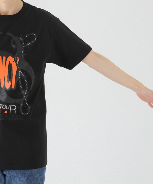 tシャツ Tシャツ 「nancy/ナンシー」WORLD TOUR TEE NA063：T