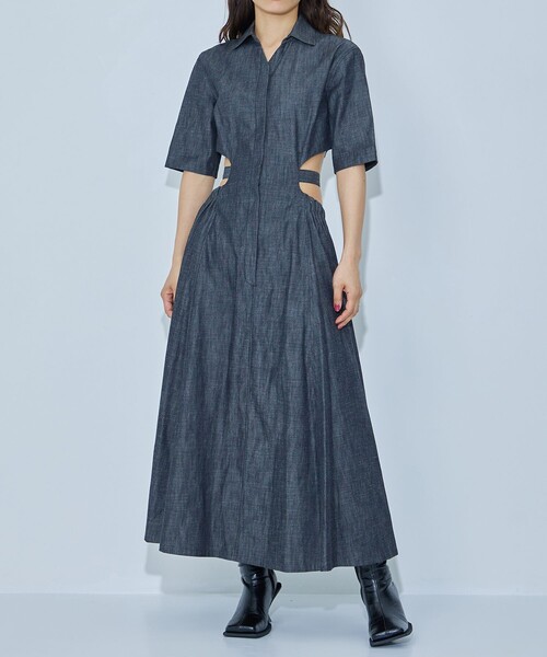 AKIKO AOKI アキコアオキ ワンピース ピンク AKIKOAOKI ワンピース 「AKIKOAOKI/アキコアオキ」twisted nerve