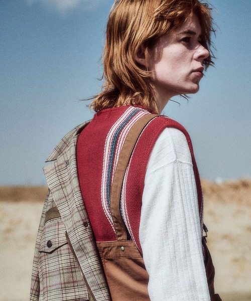 Johnbull（ジョンブル） ベスト ジレ コンチョボタンベスト レディース