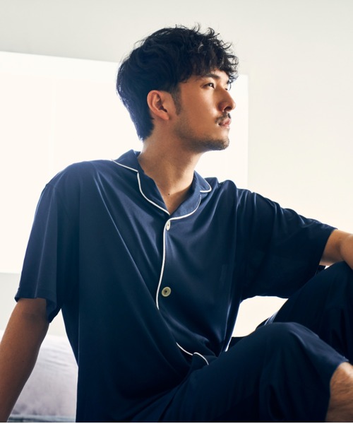 TENTIAL パジャマ BAKUNE RECOVERY WEAR Pajamas Half 上 メンズ