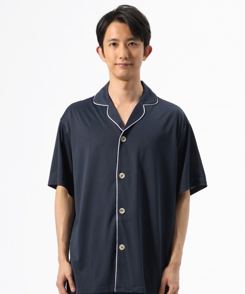 TENTIAL パジャマ 上 RENEWAL】BAKUNE Pajamas 上下セット（前開き長袖・ロングパンツ